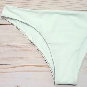 NWT White bikini bottom